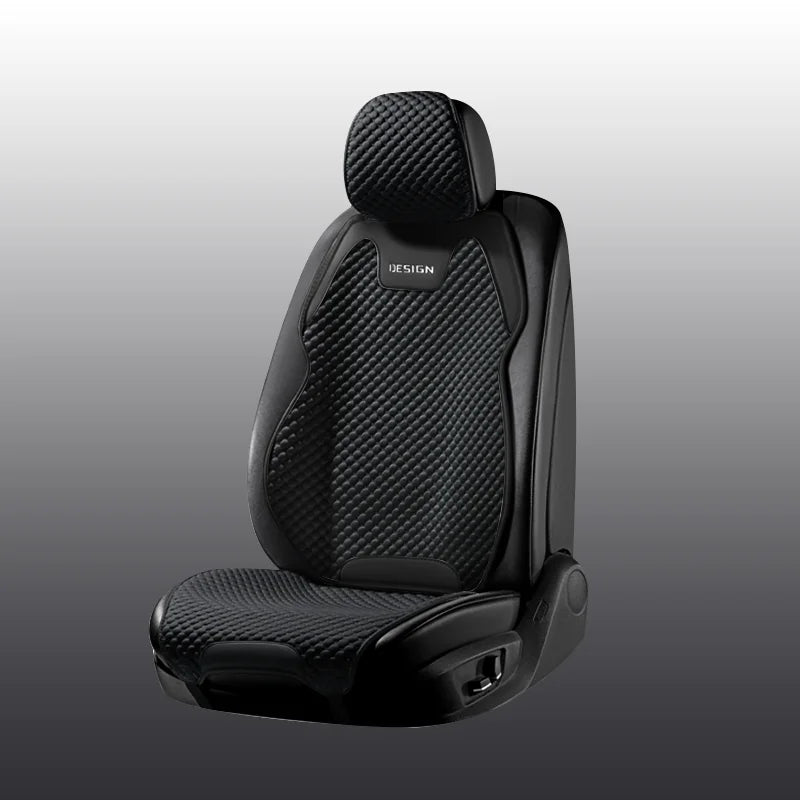 Ice Silk Car Seat Cushion – Breathable, Universal Fit, All-Season Comfort & Durability for Front Seats