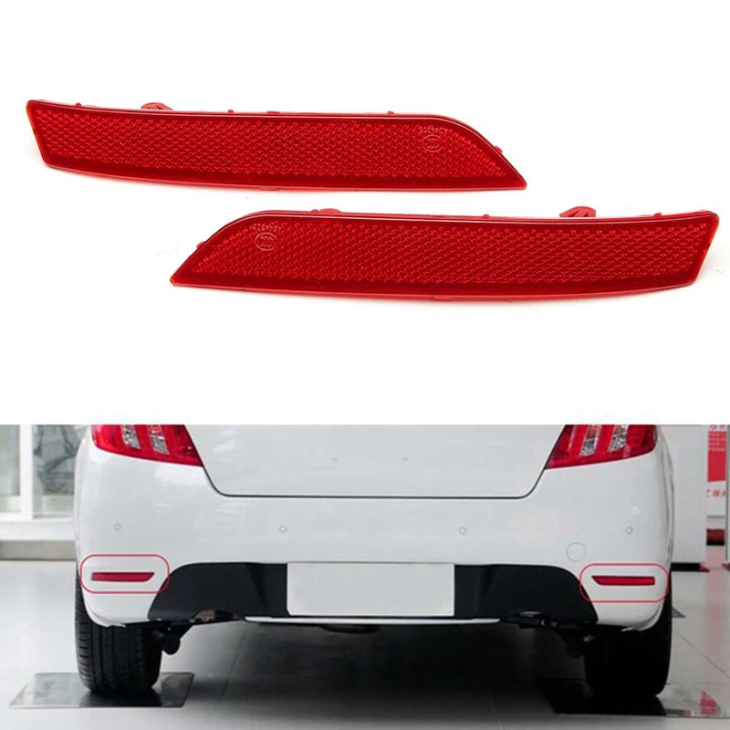 Rear Bumper Reflector Light Bar for Peugeot 508 (2010–2014) – Rear Warning Lamp Replacement