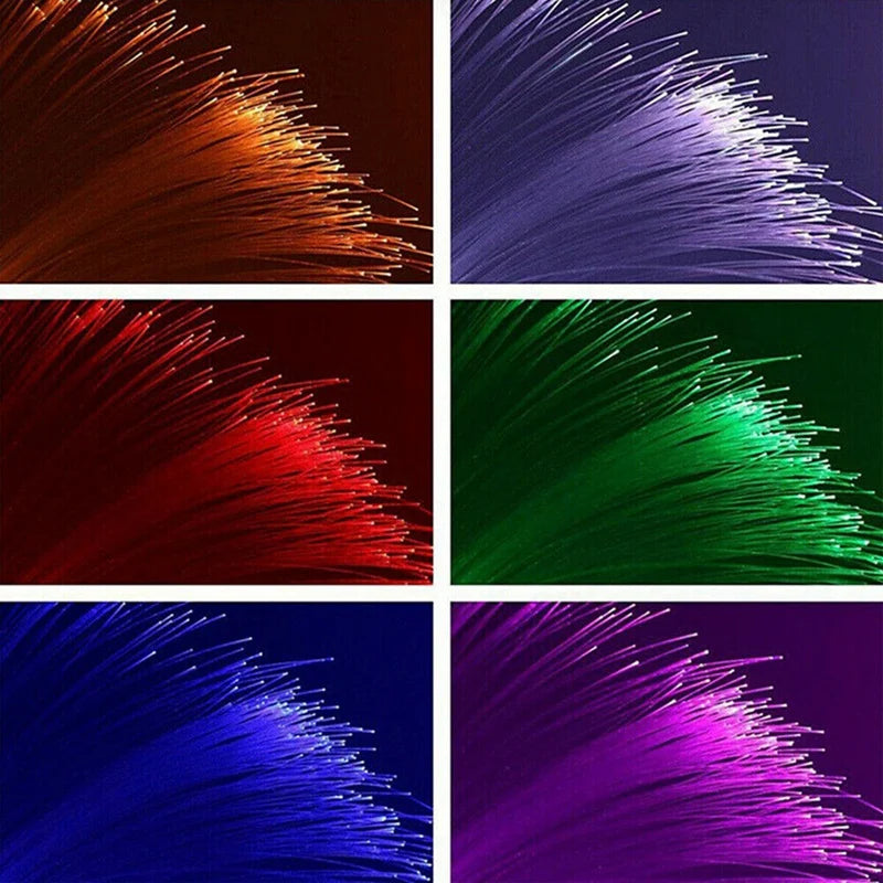 1000PCS Fiber Optic Star Ceiling Light Kit – Car/Home Roof Headliner Galaxy Lights with Remote & APP Control