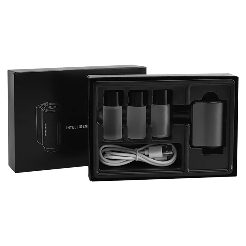 Smart Car Aromatherapy Diffuser – 3-Tone Scented Air Freshener & Intelligent Car Air Diffuser