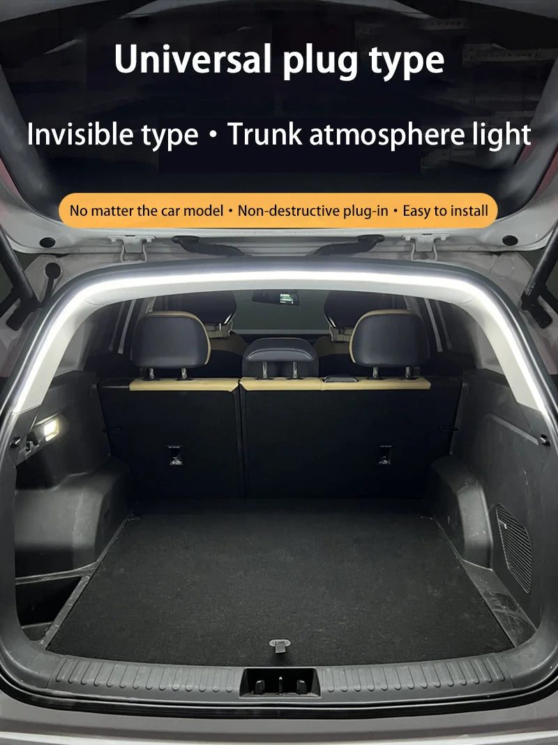 Xiaomi Wireless LED Car Trunk Light Strip Auto Sensing Interior Ambient Tailgate Lamp