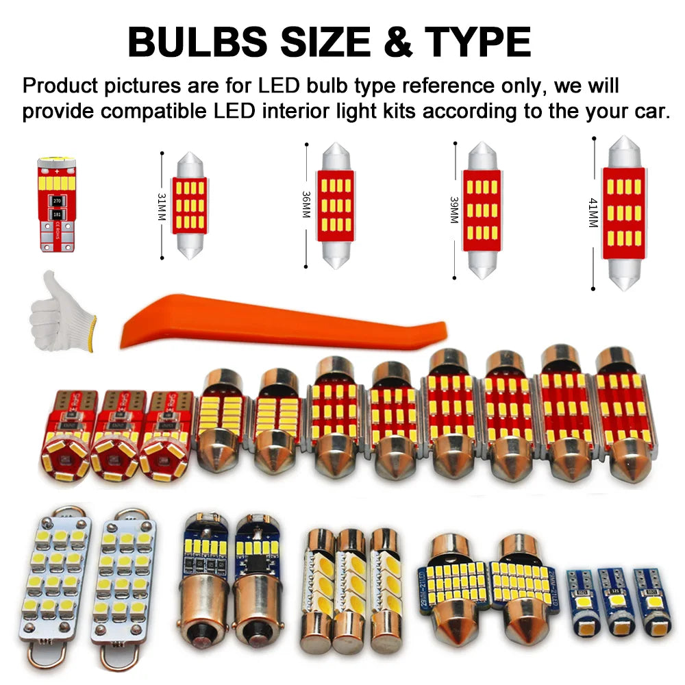 MDNG 7PCS LED Interior & Trunk Light Kit for Toyota Land Cruiser 70 Series (LC70 LC71 LC76 LC79) | Fits 1985–2024 | Bright White Car Accessory Upgrade