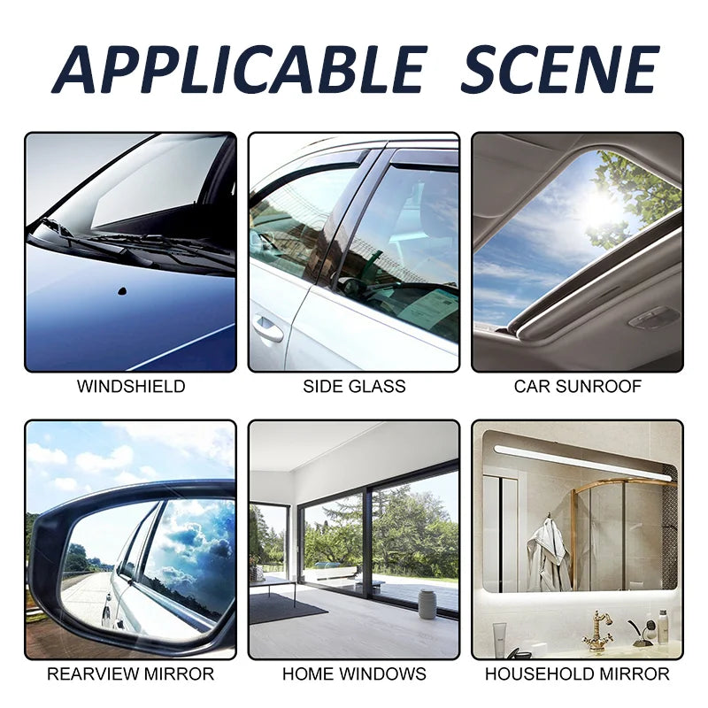 Car Glass Anti-Rain Spray Auto Water Repellent Coating Agent Waterproof Windshield Anti-Fog Cleaner