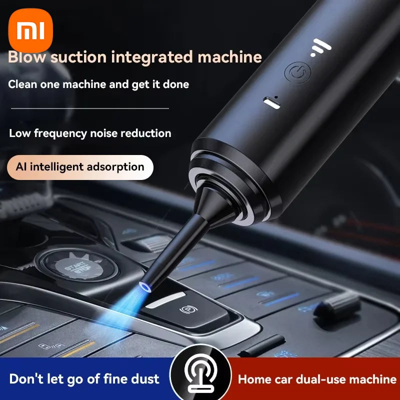 Xiaomi 4-in-1 Car Vacuum Cleaner Wireless Portable Handheld Mini Blower Home & Auto