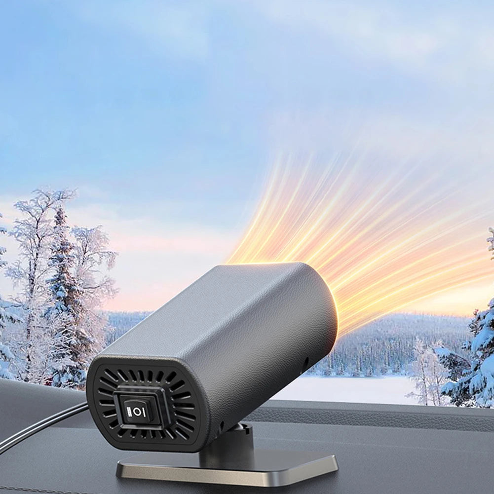 200W/150W Car Heater Fan 12V/24V – Portable Windshield Defogger & Defroster | Fast Heating Anti-Fog Demister for Winter DrivingCar & Automotive Accessories