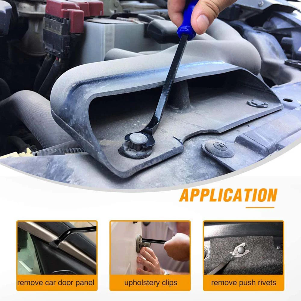 Car Hand Tool Set – Professional Car Disassembly & Interior Trim Removal Kit for Stereo, DVD, Dashboard & Plastic Panel Repair