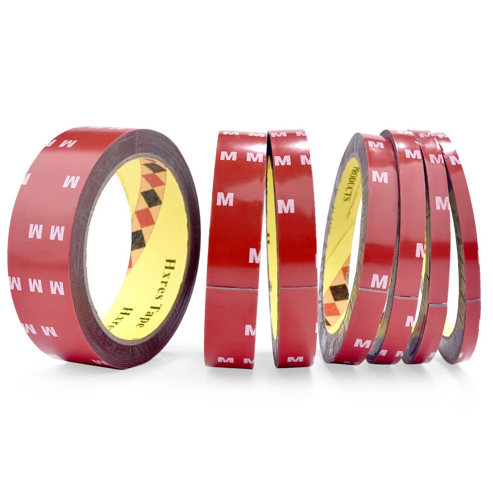 3M Strong Double-Sided Automotive Adhesive Tape – High Viscosity, Heat-Resistant, 3 Meters Long