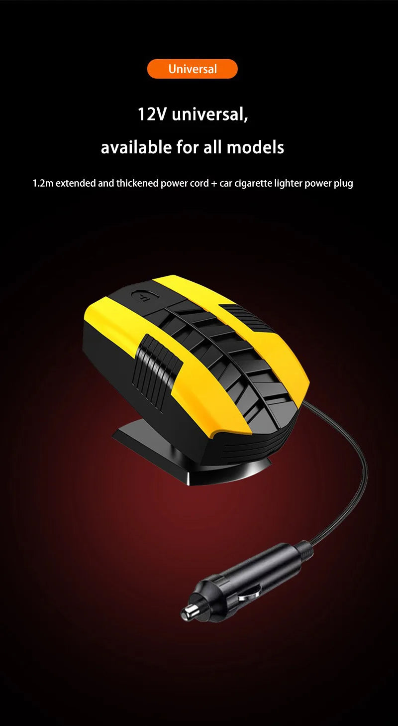 Xiaomi 12V Car Heater Defroster Portable Fast Heating Fan Winter Defogger Dual Air