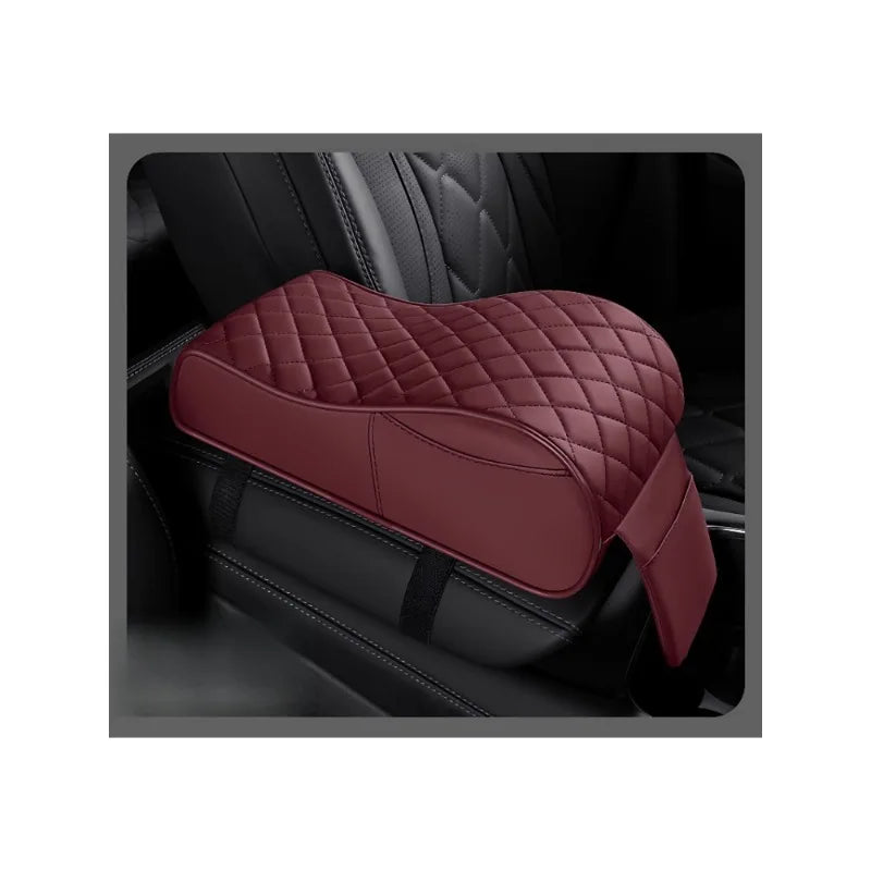 Universal Memory Foam Car Armrest Cushion – Elevated Center Console Pad with Ergonomic Support & Non-Slip Design