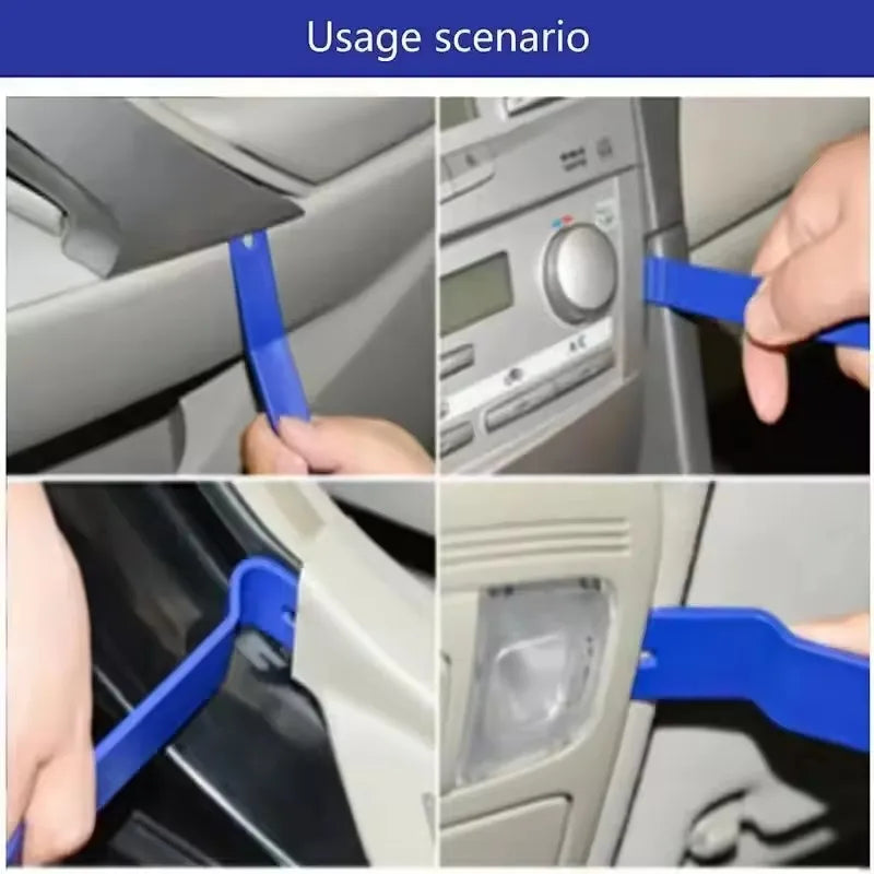 Car Hand Tool Set – Professional Car Disassembly & Interior Trim Removal Kit for Stereo, DVD, Dashboard & Plastic Panel Repair