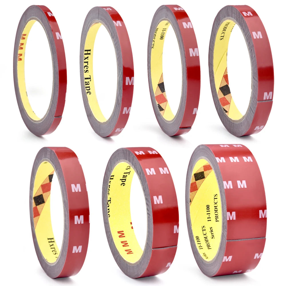 3M Strong Double-Sided Automotive Adhesive Tape – High Viscosity, Heat-Resistant, 3 Meters Long