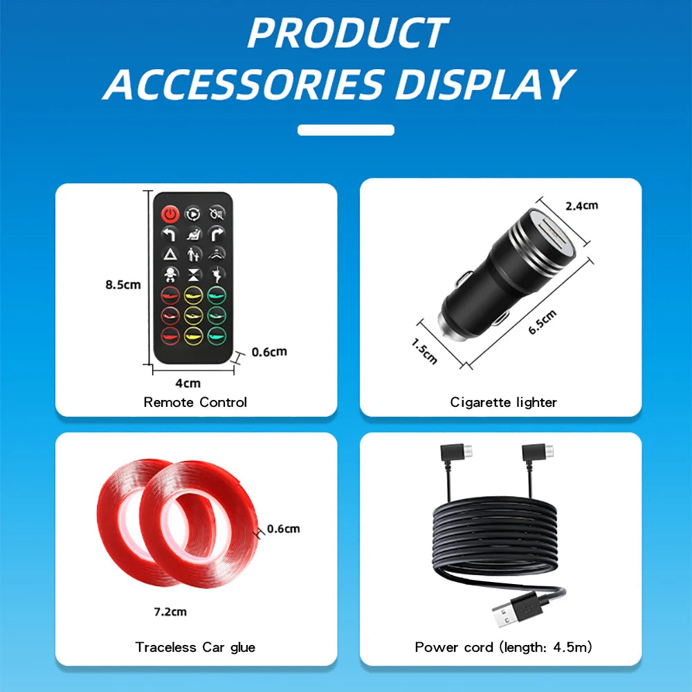 Multi-Panel Sync LED Eyes Display 96x16 | 23.4"x4.73" USB 5V Programmable Scrolling Text & Animation Sign