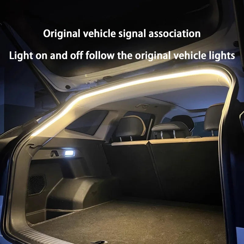 Xiaomi Wireless LED Car Trunk Light Strip Auto Sensing Interior Ambient Tailgate Lamp