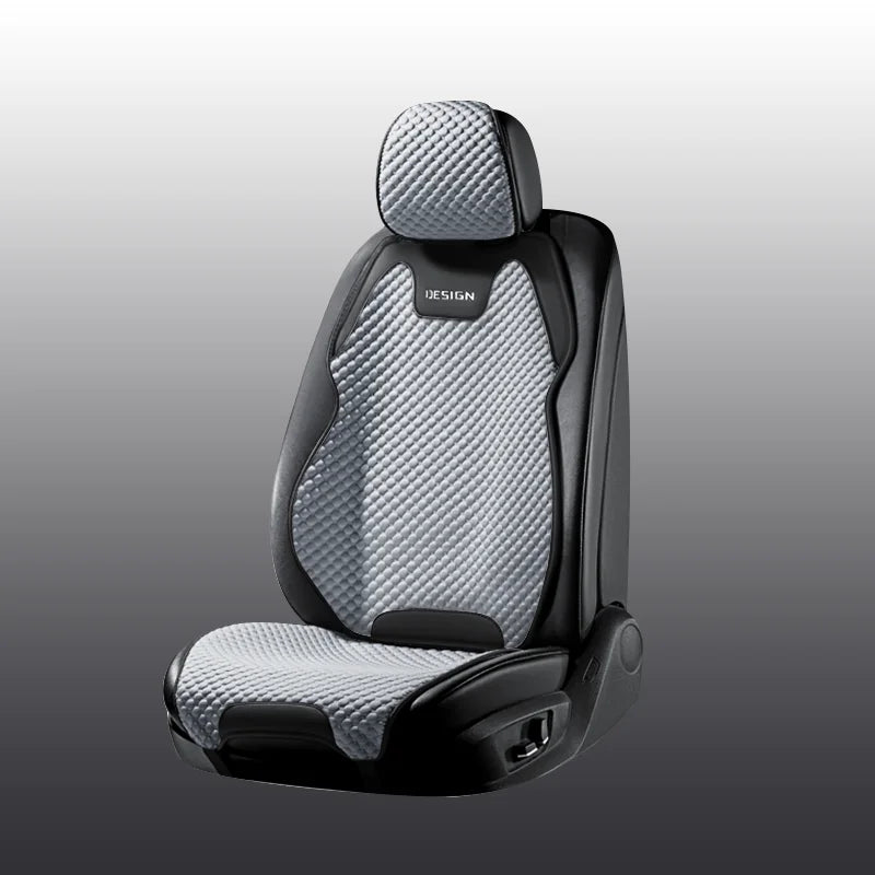 Ice Silk Car Seat Cushion – Breathable, Universal Fit, All-Season Comfort & Durability for Front Seats
