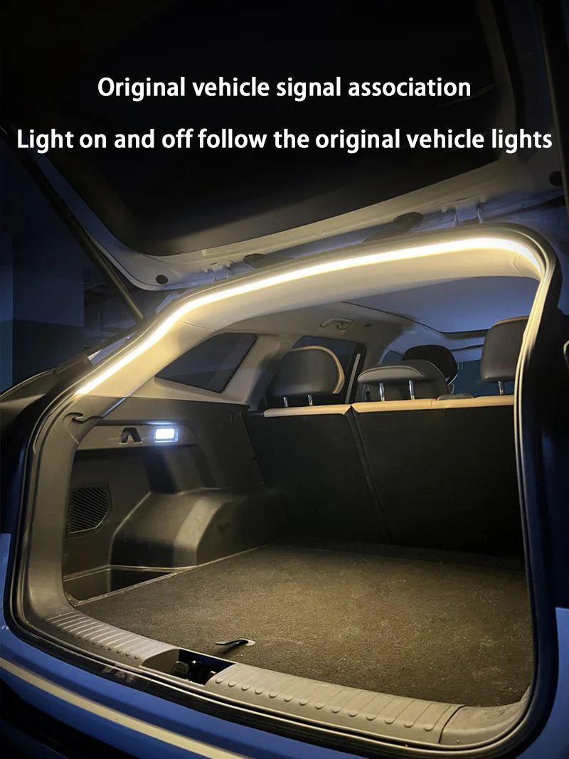 Xiaomi Wireless LED Car Trunk Light Strip Auto Sensing Interior Ambient Tailgate Lamp