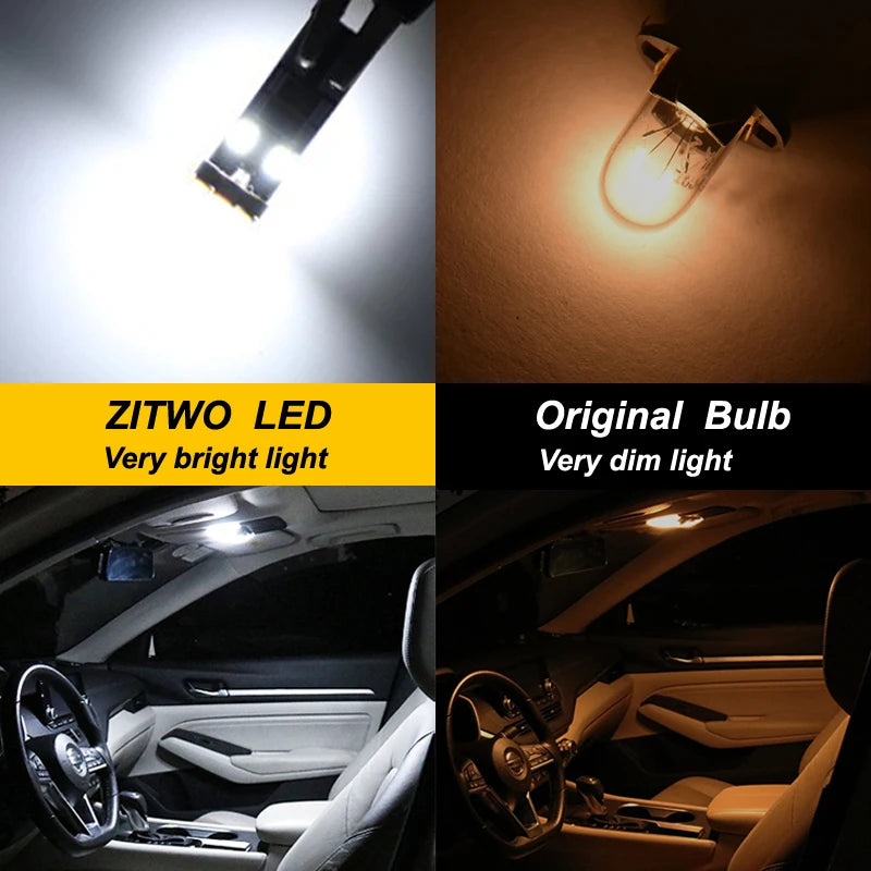 ZITWO 16PCS LED Interior Light Bulb Kit for Toyota Land Cruiser 80 Series (1990–1997) – Dome, Map, Reading Lights Upgrade