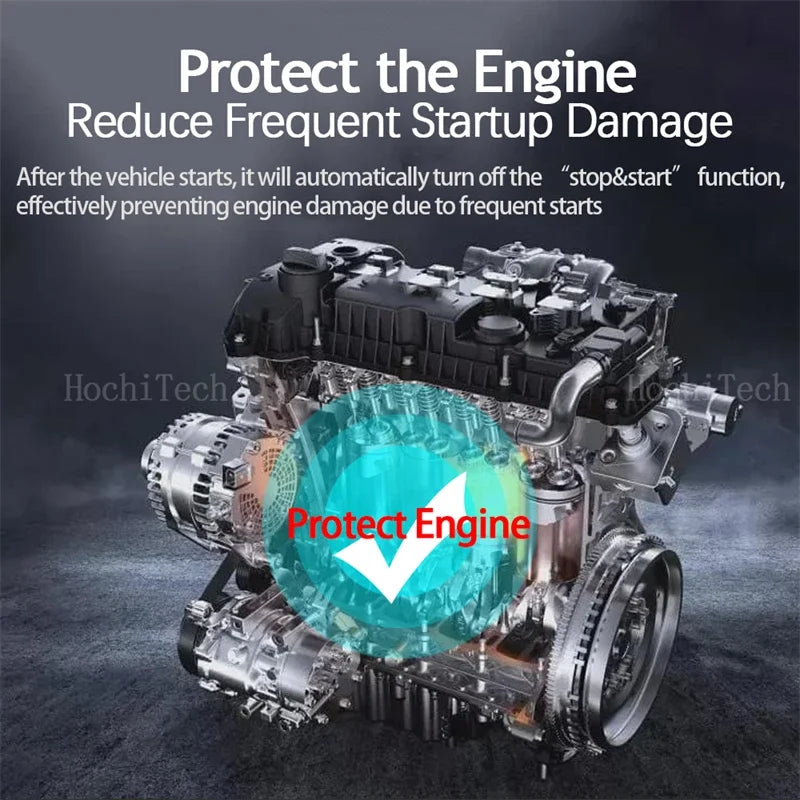 Engine Start Stop Off Eliminator Plug Module for Ford Ranger Raptor 2023 2024 2025 V2