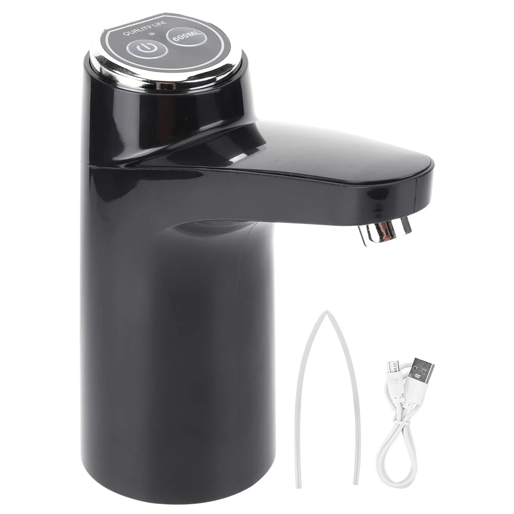 Portable USB Rechargeable Electric Water Pump – One-Key Auto Dispense for Outdoor CampingOutdoor & Camping Gear