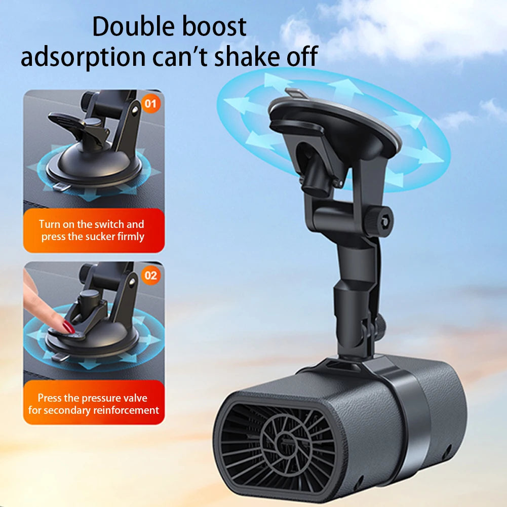 200W/150W Car Heater Fan 12V/24V – Portable Windshield Defogger & Defroster | Fast Heating Anti-Fog Demister for Winter DrivingCar & Automotive Accessories