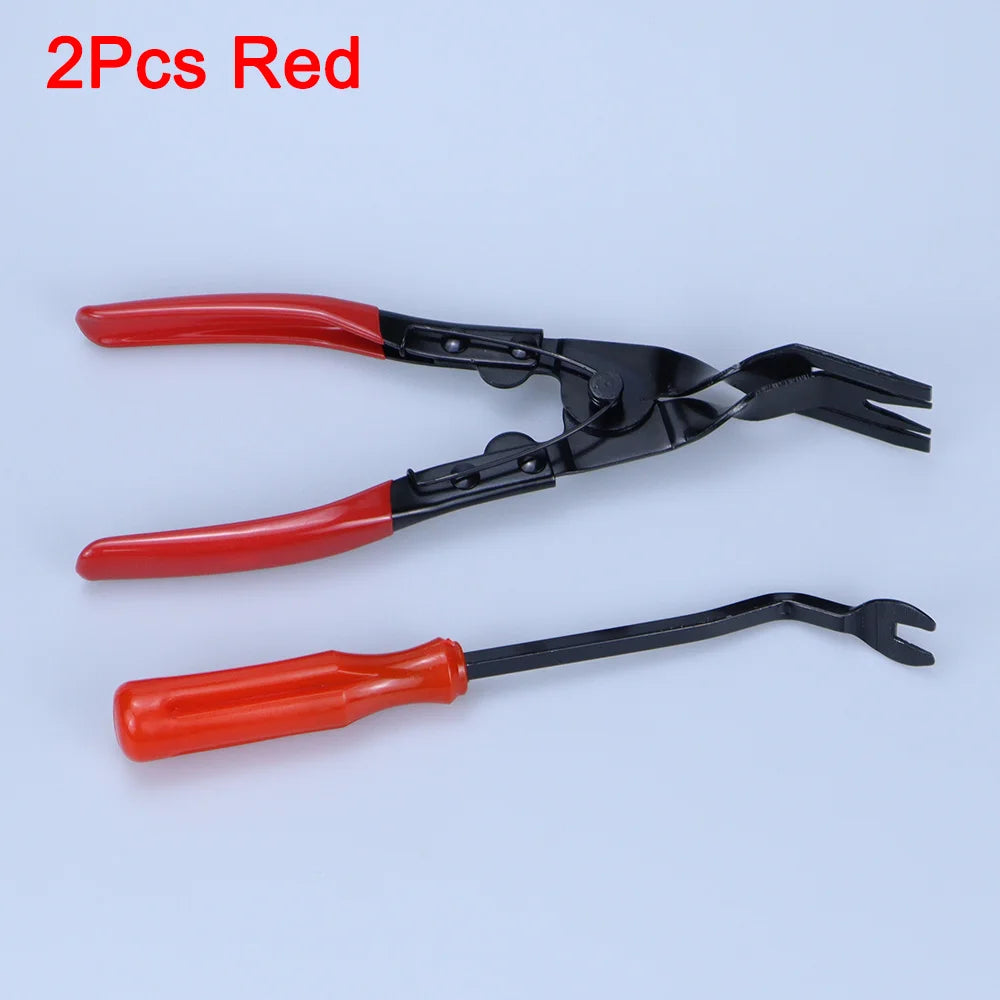 Car Trim Removal Tool Kit – Auto Panel & Fastener Clip Pliers Set for Door, Dash, Upholstery & Push Pins | Automotive Pry & Repair Tool
