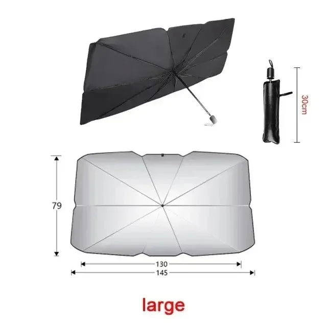 Universal Car Sunshade Foldable Windshield Cover Front & Side Window UV Protection Reflector