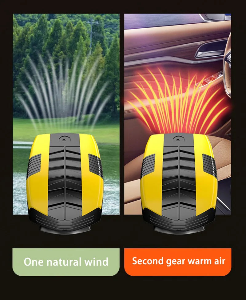 Xiaomi 12V Car Heater Defroster Portable Fast Heating Fan Winter Defogger Dual Air