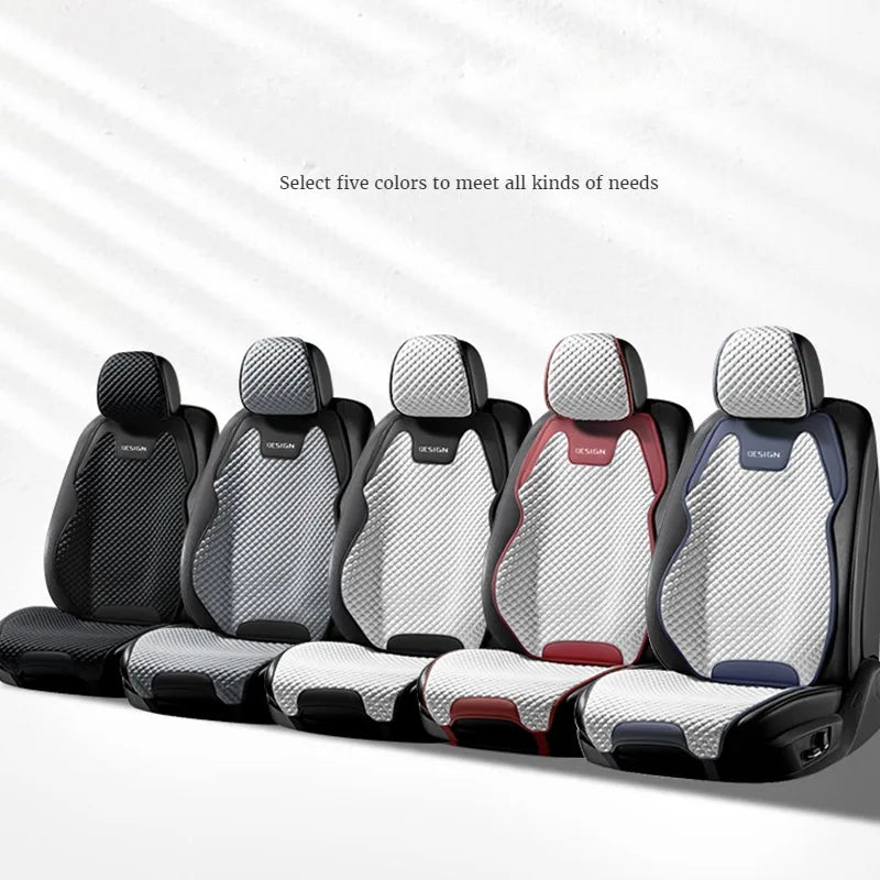 Ice Silk Car Seat Cushion – Breathable, Universal Fit, All-Season Comfort & Durability for Front Seats