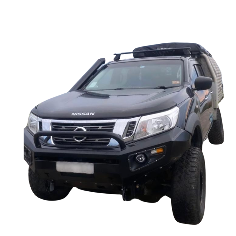 Front Single Loop Bull Bar & Skid Plate Set Suitable For Nissan Navara D23 & NP300 2015-2024