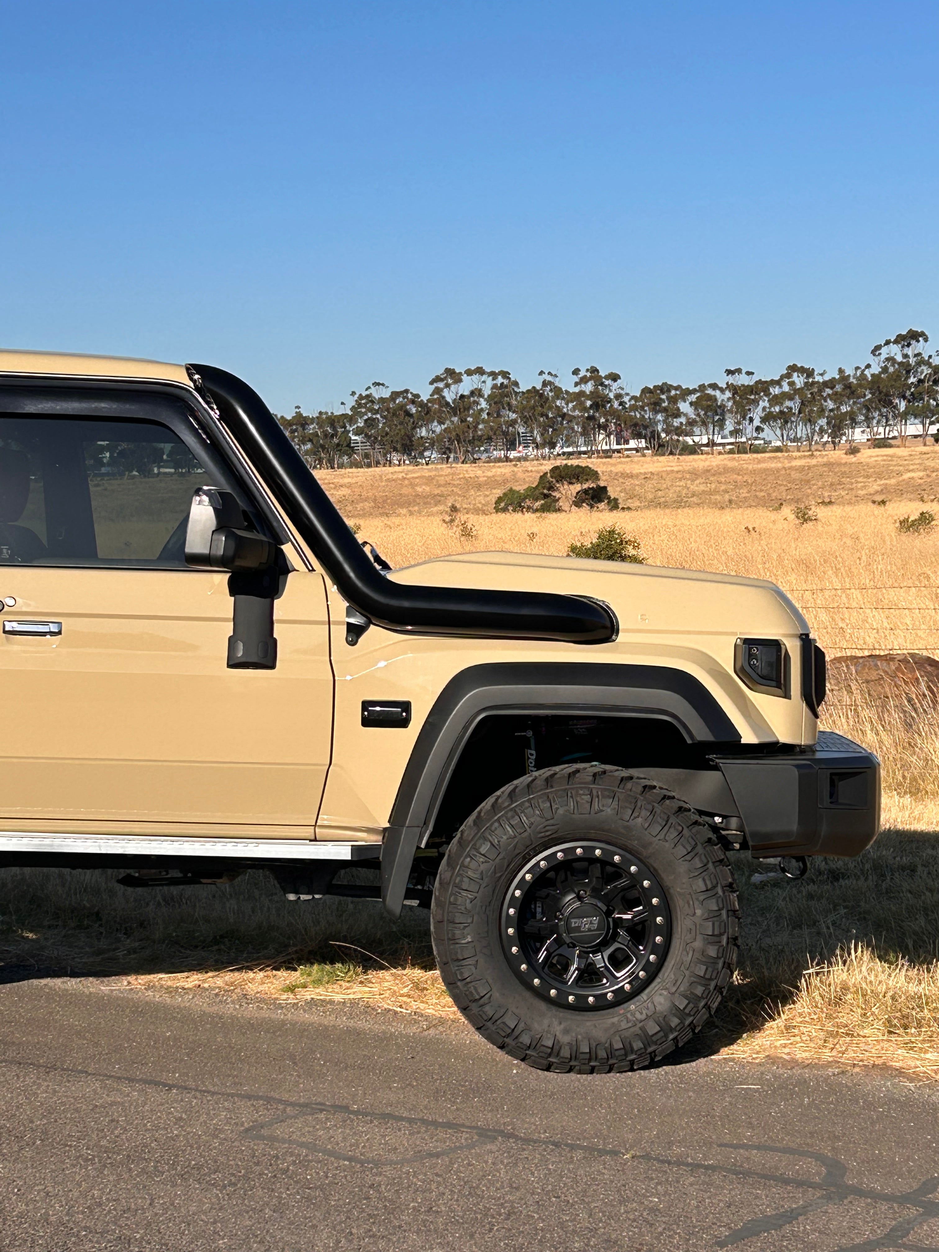 Toyota Landcruiser 76/78/79 Series 5" Snorkel (2024-PRESENT) - Canna Fabrication