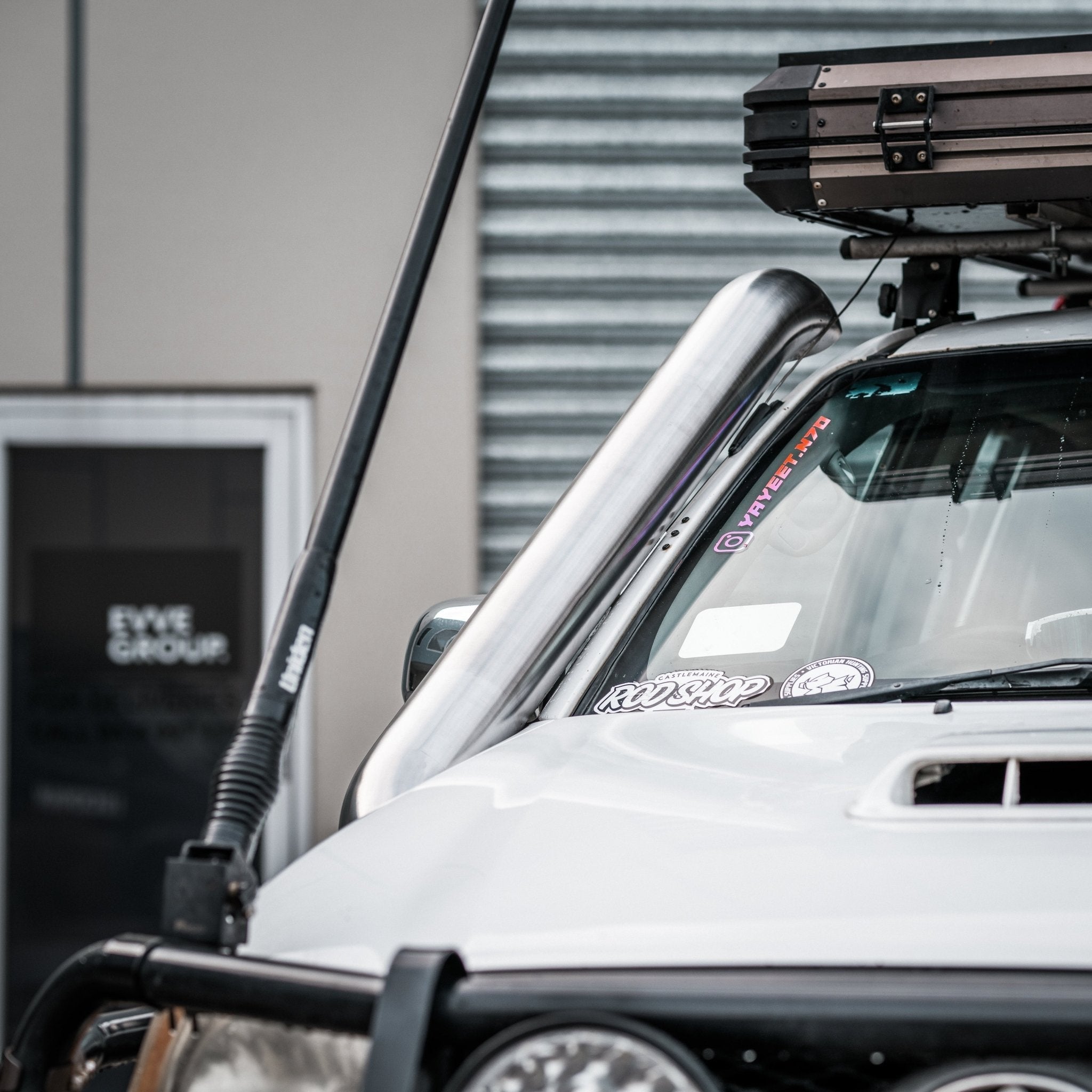 Toyota Hilux N70 Twin Snorkel's - Snorkels - HLX - 4.5" - TWIN - TD - SM - Canna Fabrication