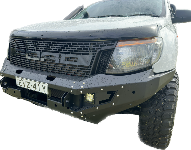 Loopless Bull Bar and Skid Plate Set Suitable For Ford Ranger T6 2012 -2015