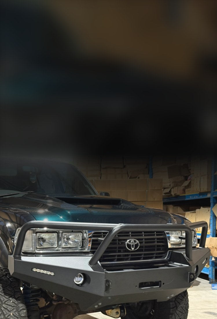 Krawler bull bar fitted to an 80 Series LandCruiser
