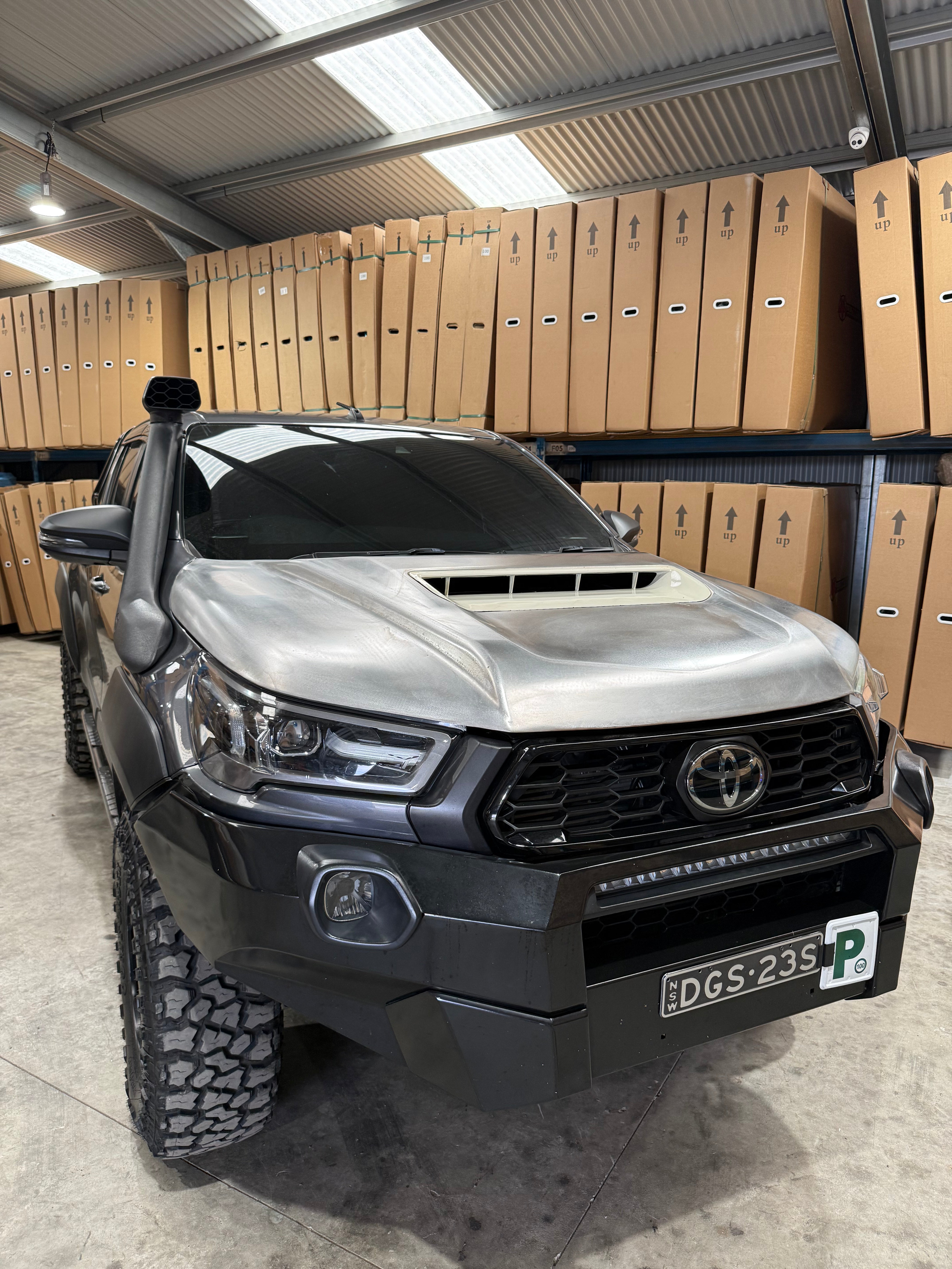 Landcruiser 79 Series DPF Bonnets to suit Toyota Hilux N80 2015-2024 (Pre-Order)