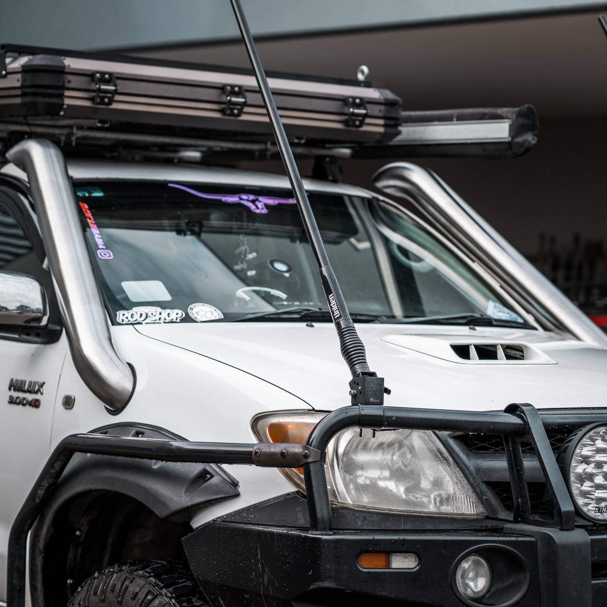 Toyota Hilux N70 Twin Snorkel's - Snorkels - HLX - 4.5" - TWIN - TD - SM - Canna Fabrication