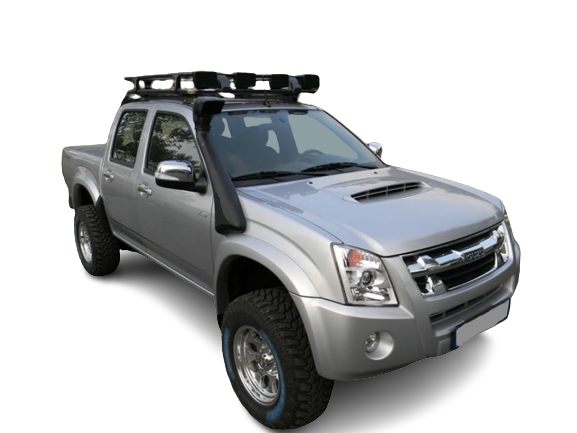 Front Snorkel Plastic Kit Trim Panel Assembly Suitable For Isuzu D-Max 2009-2012
