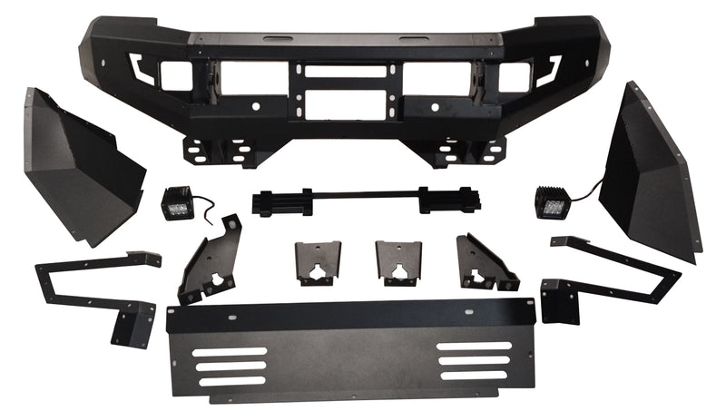 Loopless Bull Bar and Skid Plate Set Suitable For Ford Ranger T7 PX2/PX3 2015+