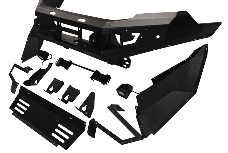 Loopless Bull Bar and Skid Plate Set Suitable For Ford Ranger T7 PX2/PX3 2015+