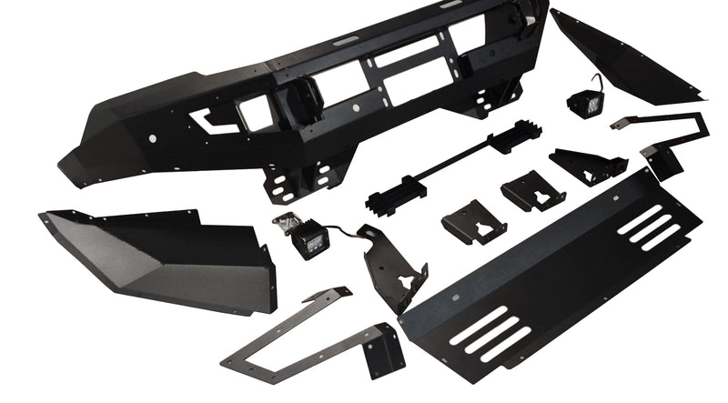 Loopless Bull Bar and Skid Plate Set Suitable For Ford Ranger T7 PX2/PX3 2015+