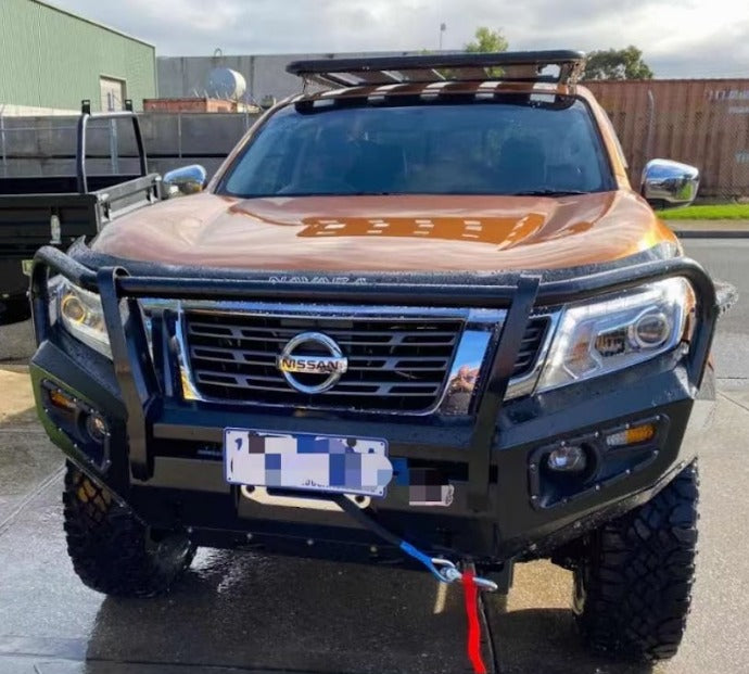 3 Loop Bull Bar and Skid Plate Set Suitable For Nissan Navara D23 & NP300 2014-2020