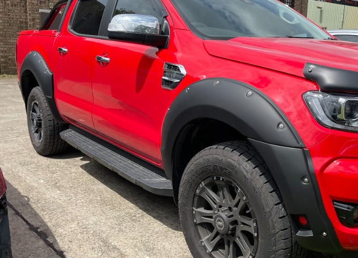 Front & Rear Fender Flare Body Molding Trim Panel Assembly Suitable For Ford Ranger PX3 2018-2024