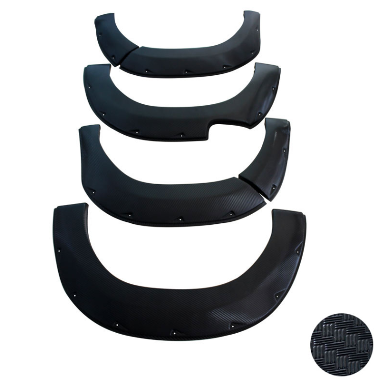 Front & Rear Fender Flare Body Molding Trim Panel Assembly Suitable For Toyota Hilux Revo N80 2015-2024
