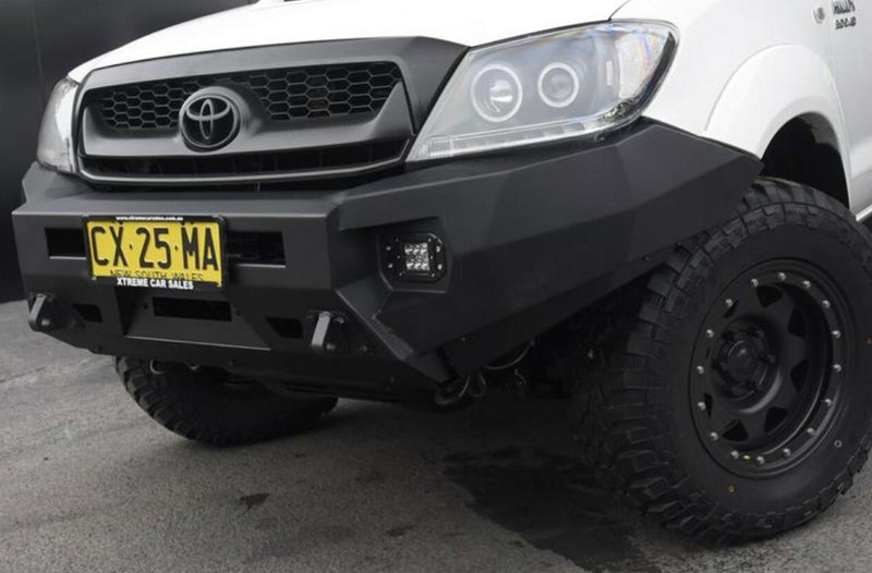Loopless Bull Bar and Skid Plate Set Suitable For Toyota Hilux Vigo 2005 - 2011
