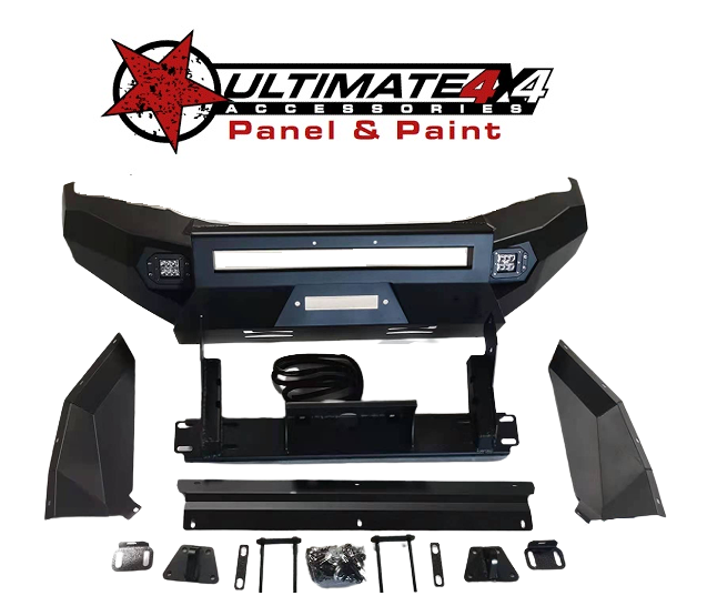 Loopless Bull Bar and Skid Plate Set Suitable For Toyota Hilux Vigo 2005 - 2011
