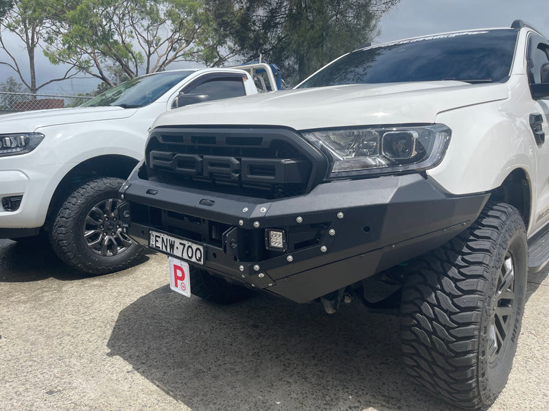 Loopless Bull Bar and Skid Plate Set Suitable For Ford Ranger T7 PX2/PX3 2015+