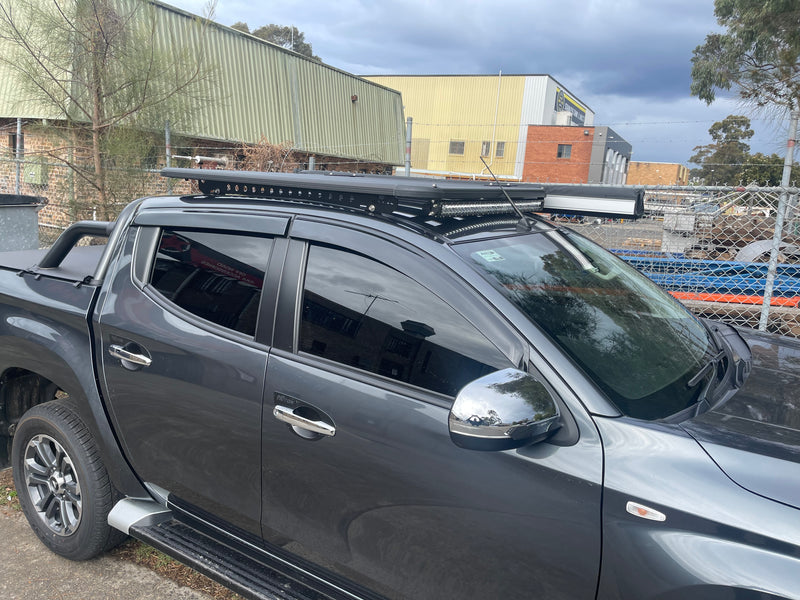 Ultimate Adventure Aluminium Flat Platform Dual Cab Roof Rack Suitable For Mitsubishi Triton MN