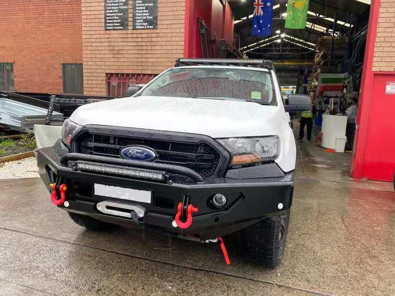 Single Loop Bull Bar and Skid Plate Set Suitable For Ford Ranger PX2 T7 2015-2018