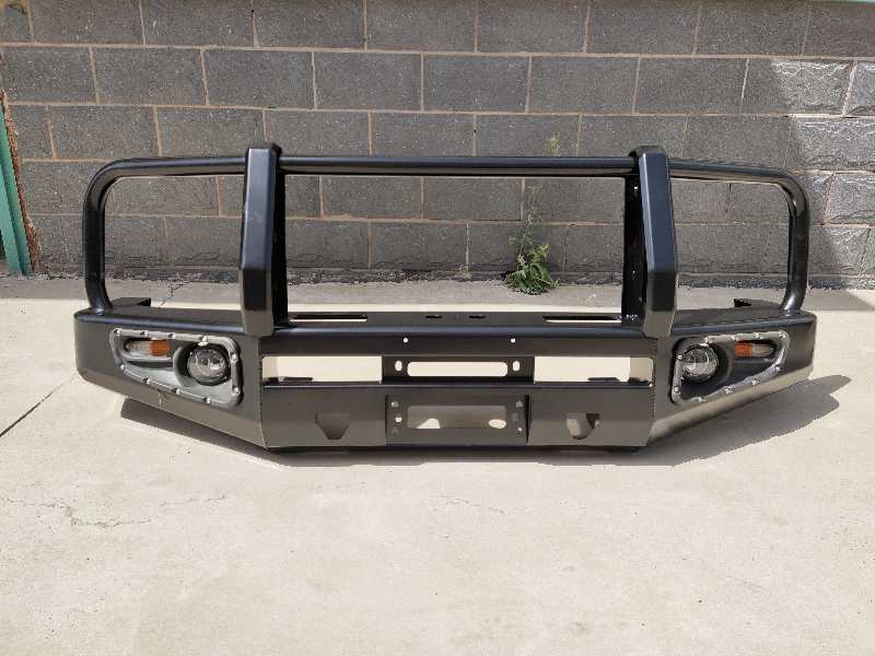3 Loop Bull Bar & Skid Plate Set Assembly Suitable For Toyota Landcruiser 79 Series 2012-2024  (Dual Cab Only)