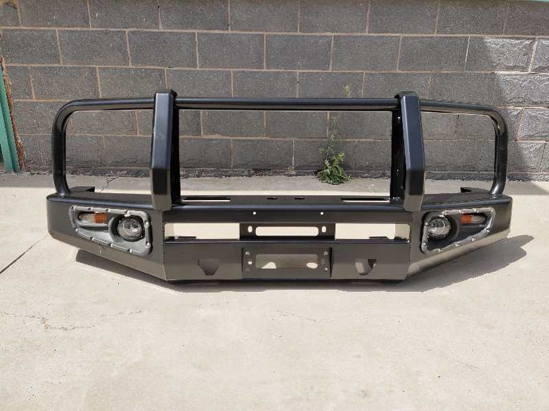 3 Loop Bull Bar and Skid Plate Set Suitable For Toyota Landcruiser 79 Series (Dual Cab Only) 2012+