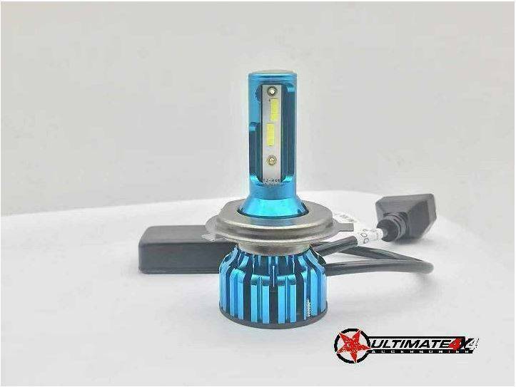 Universal Blue LED Upgrade Headlights (Crystal White Output)