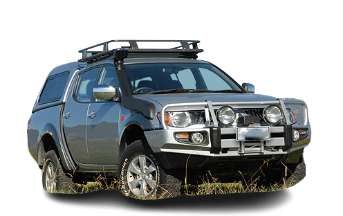 Front Snorkel Plastic Kit Trim Panel Assembly Suitable For Mitsubishi Triton ML MK Series  2006-2011